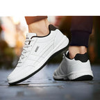 Sapatênis Masculino de Couro Casualle Comfort - Alleganza