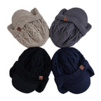 Gorro Tricotado com Protetor de Orelhas | Casualle Winter, cores disponíveis