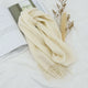Cachecol Longo 100% Lã Pura | Allegante Scarf Branco
