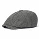 Boina Masculina Octogonal Inglesa Vintage | Allegante Cinza Claro