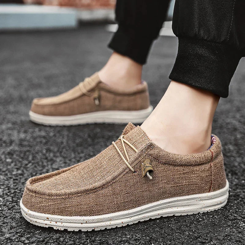 Sapatênis Casual de Lona Canvas | Leve e Sem Cadarços | Basicalle Urban