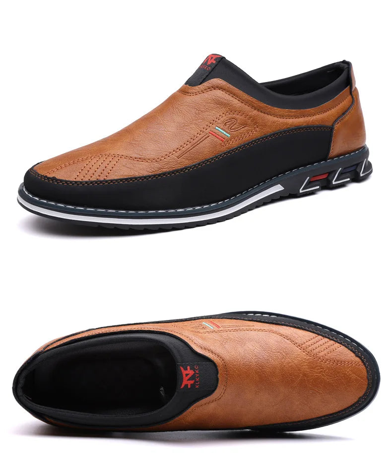 Mocassim Allegante Gentleman marrom claro com vista da sola