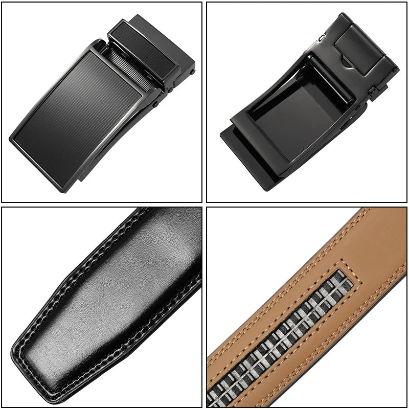 Fivela catraca com acabamento premium