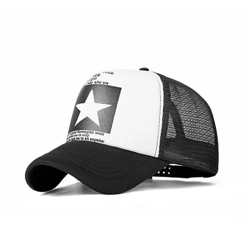 Boné Trucker com Tela Respirável Casualle