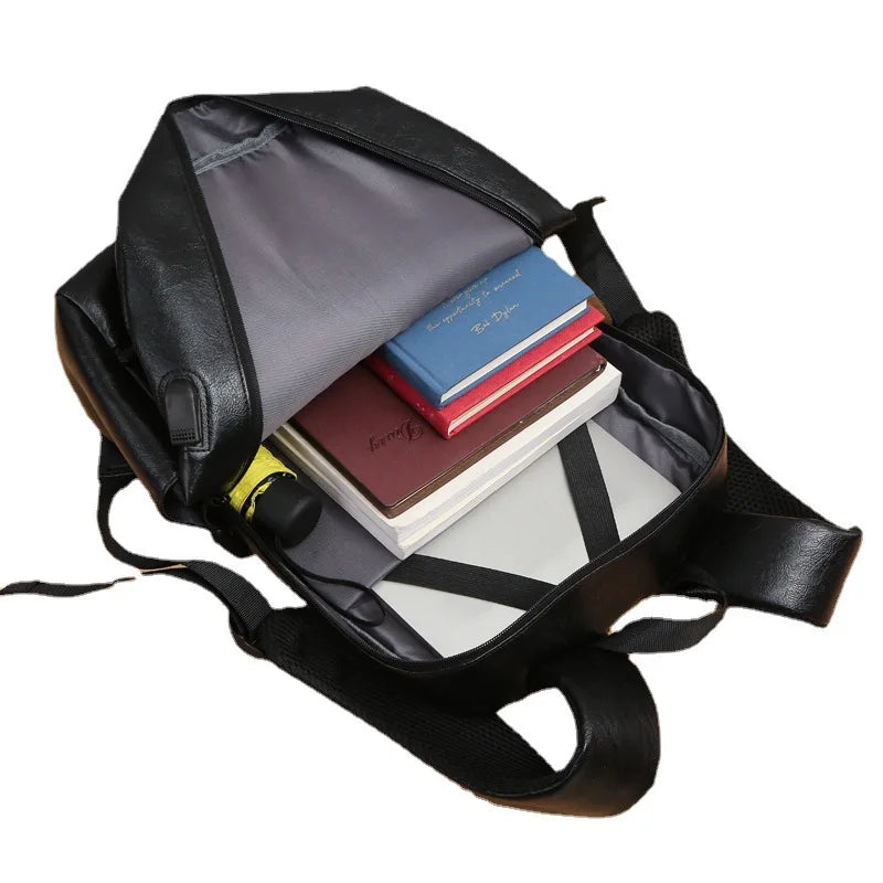 Mochila Executiva de Couro para Laptop Basicalle Smart