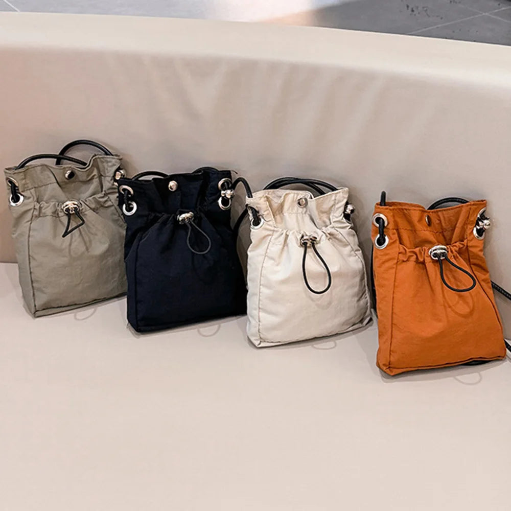 Bolsa Bag Transversal Crossbody Tiracolo em Nylon | Mini Femme
