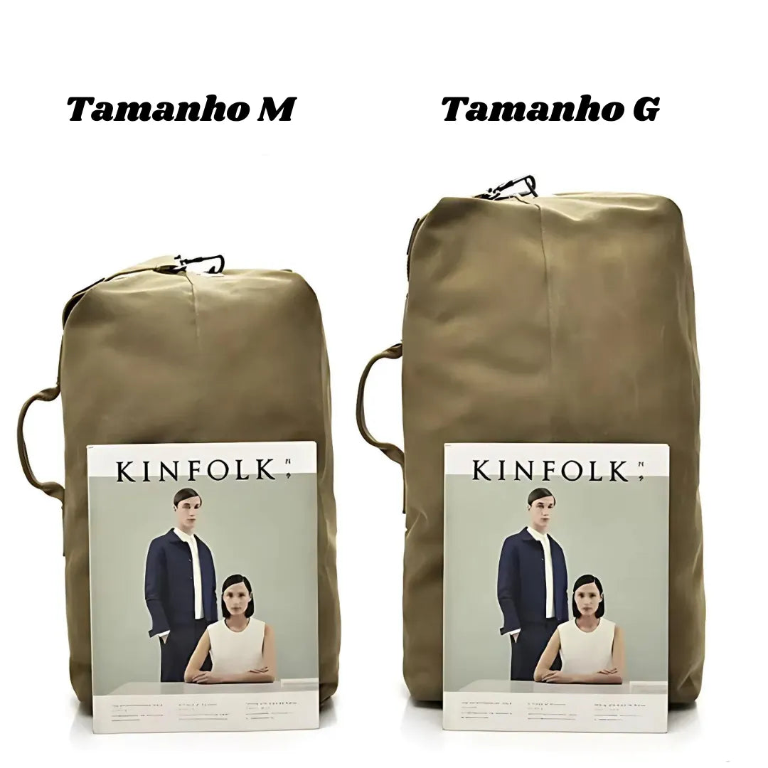 Mochila de Lona Reforçada Casualle Cargo - Alleganza