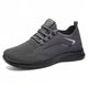 Tênis Ortopédico Masculino de Algodão | Casualle Comfort Cinza