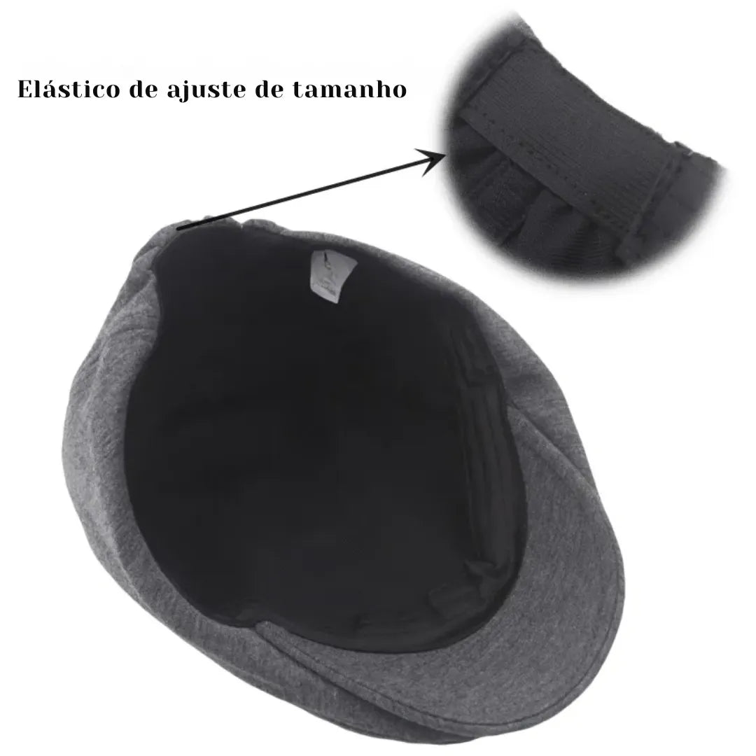 elastico de ajuste de tamanho da boina