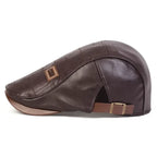 Boina Masculina de Couro Shelby II - Alleganza