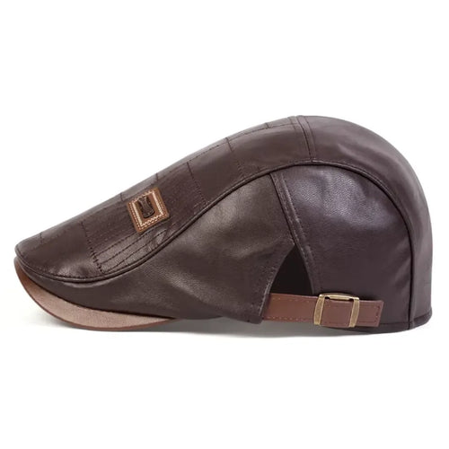 Boina Masculina de Couro Shelby II - Alleganza