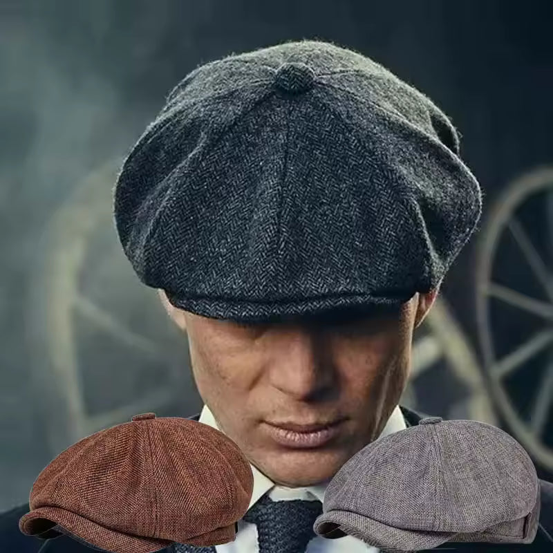 Boina Masculina Inglesa Clássica Casualle - Alleganza