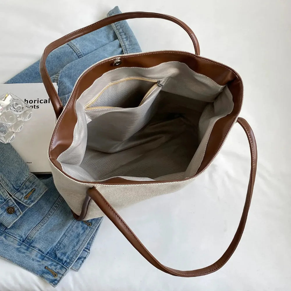 Bolsa Bag de Ombro Feminina Grande | Estilo Sacola | Basicalle Femme