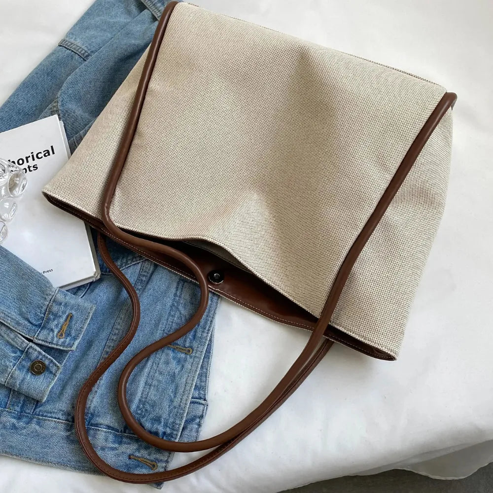 Bolsa Bag de Ombro Feminina Grande | Estilo Sacola | Basicalle Femme