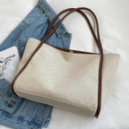 Bolsa Bag de Ombro Feminina Grande | Estilo Sacola | Basicalle Femme