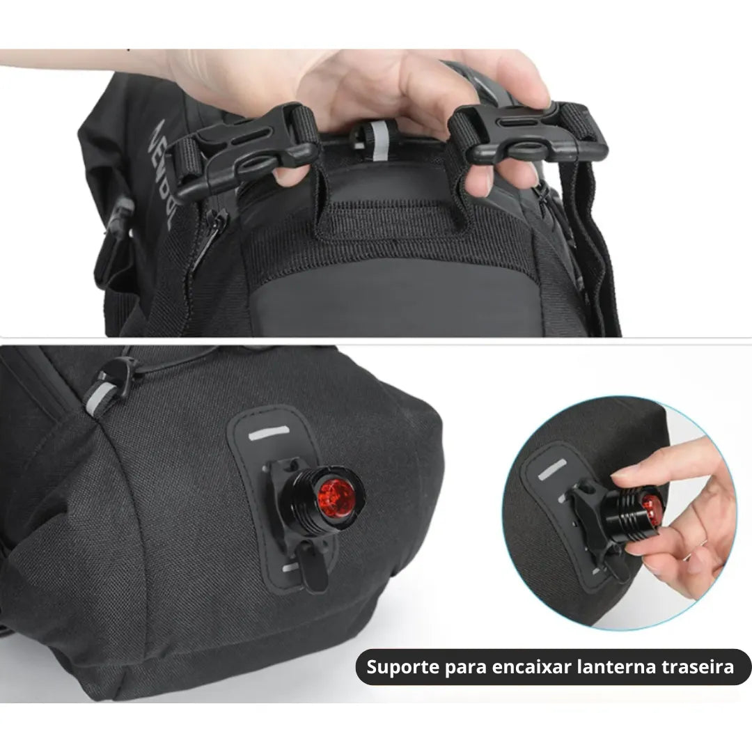 Bolsa de Selim Impermeável para Bicicletas - Casualle Bike - Alleganza
