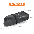Bolsa de Selim Impermeável para Bicicletas - Casualle Bike - Alleganza