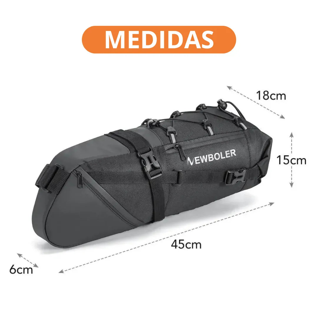Bolsa de Selim Impermeável para Bicicletas - Casualle Bike - Alleganza