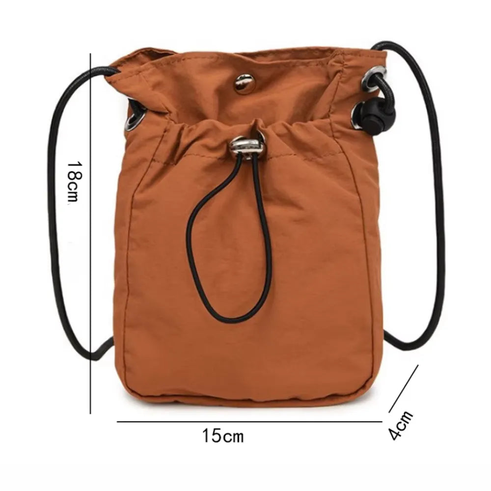 Bolsa Bag Transversal Crossbody Tiracolo em Nylon | Mini Femme