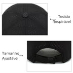 Boné Liso Esportivo | 100% Poliéster | Casualle Run - Alleganza