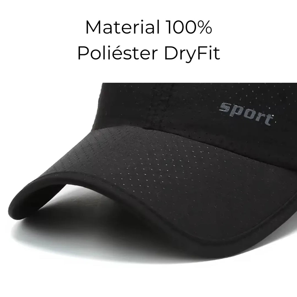 Boné Liso Esportivo | 100% Poliéster | Casualle Run - Alleganza