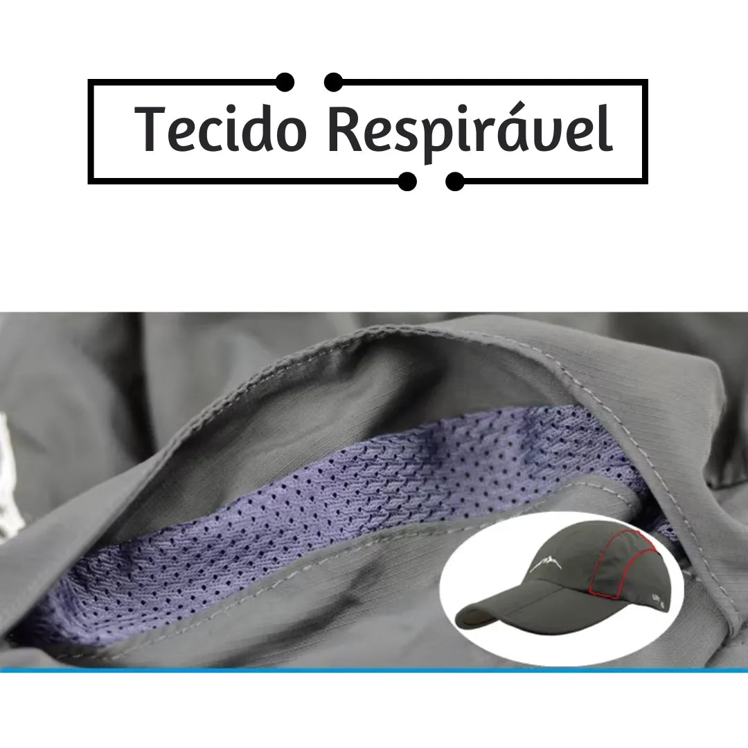Boné Esportivo Dobrável com Estojo de Armazenamento | Casualle Sport - Alleganza