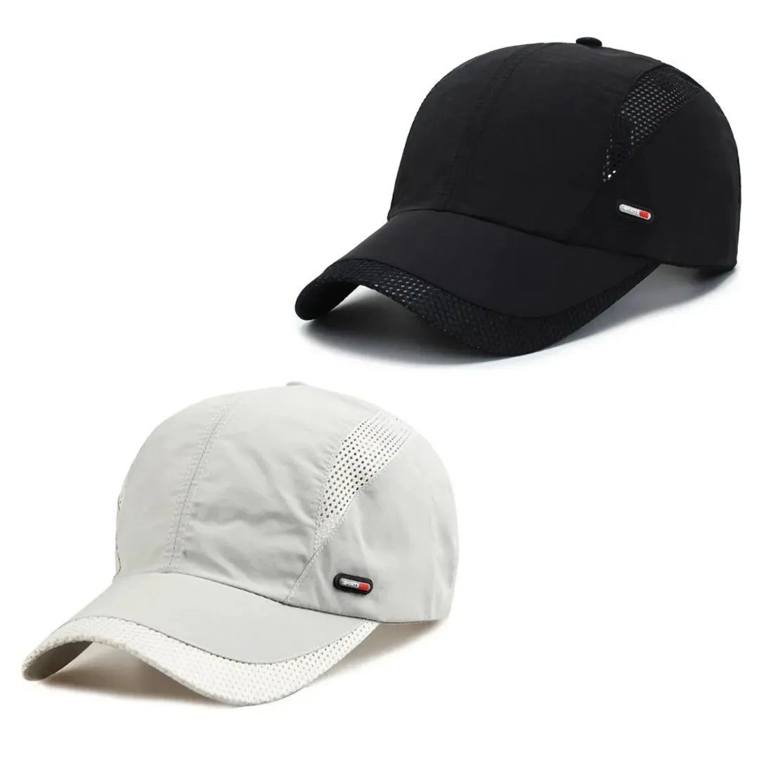 Boné DryFit com Proteção Solar UV50+ Aba Curva | Casualle Sport