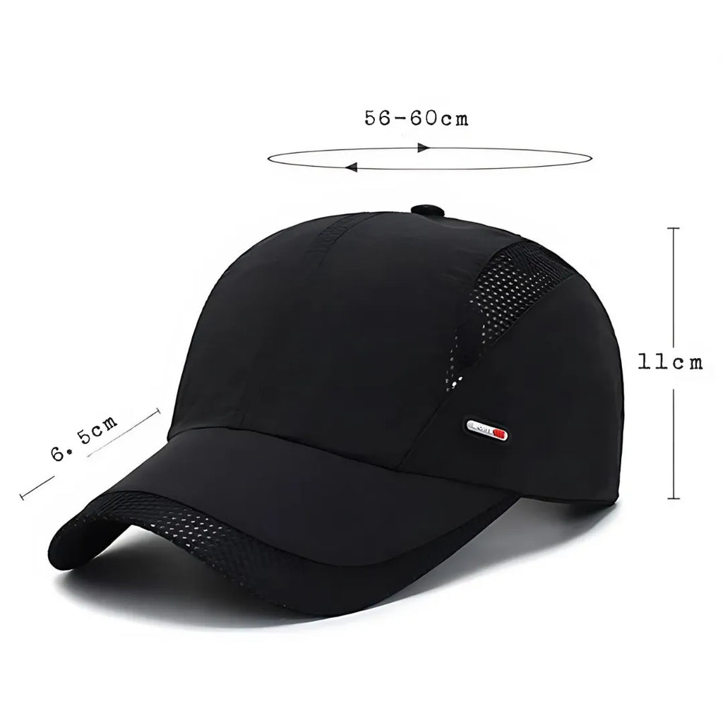 medidas do Boné esportivo com Proteção Solar UV50+ Casualle Sport