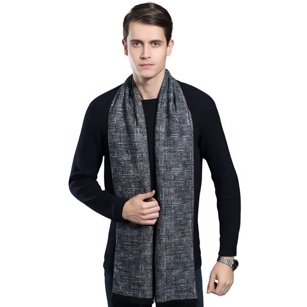 Cachecol Masculino Longo Cinza | Allegante Men II