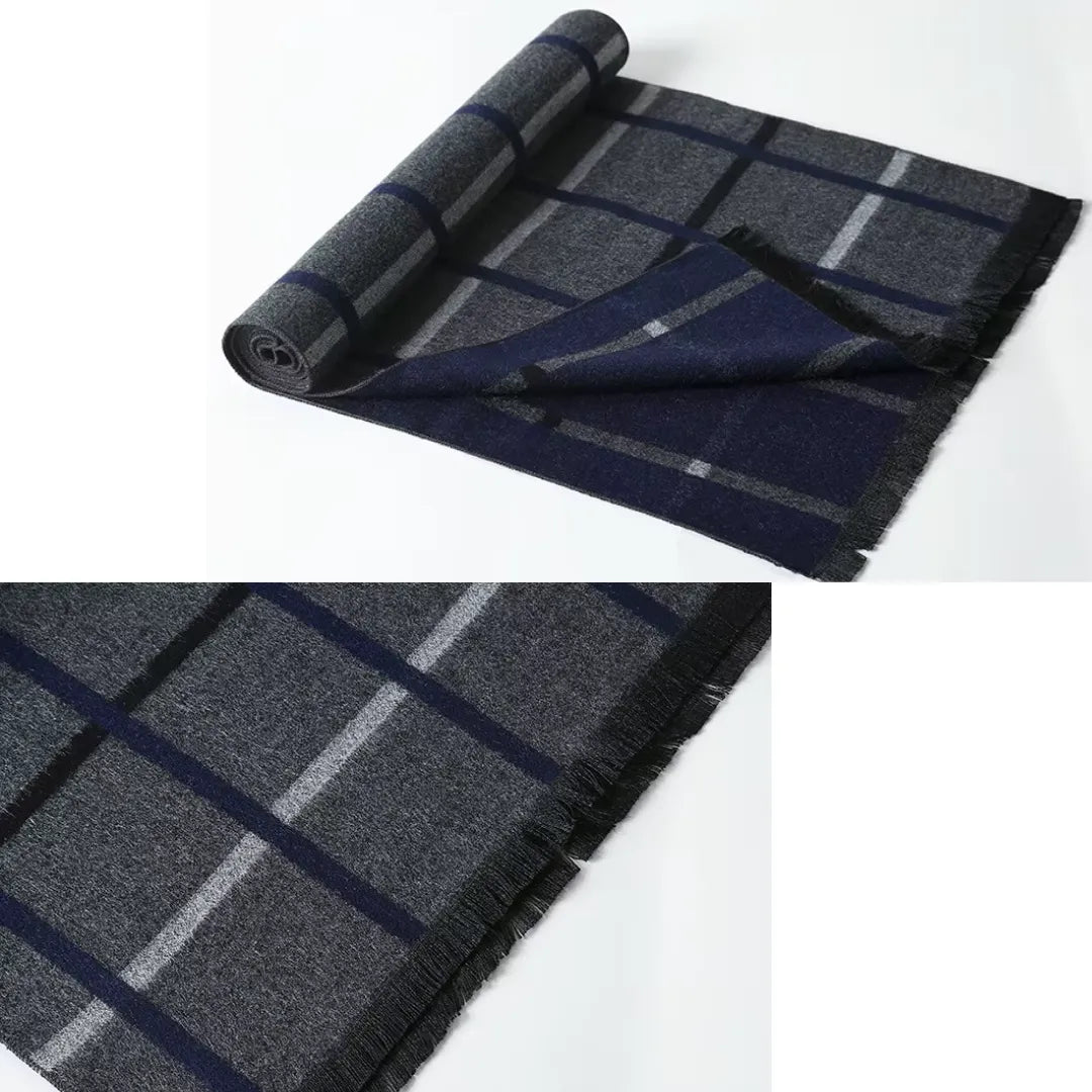 Cachecol Masculino Longo Cinza | Allegante Men II - Alleganza