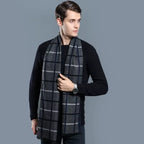 Cachecol Masculino Longo Cinza | Allegante Men II - Alleganza