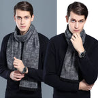 Cachecol Masculino Longo Cinza | Allegante Men II - Alleganza