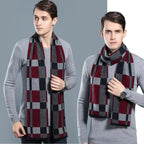 Cachecol Masculino Longo Vermelho | Allegante Men II - Alleganza