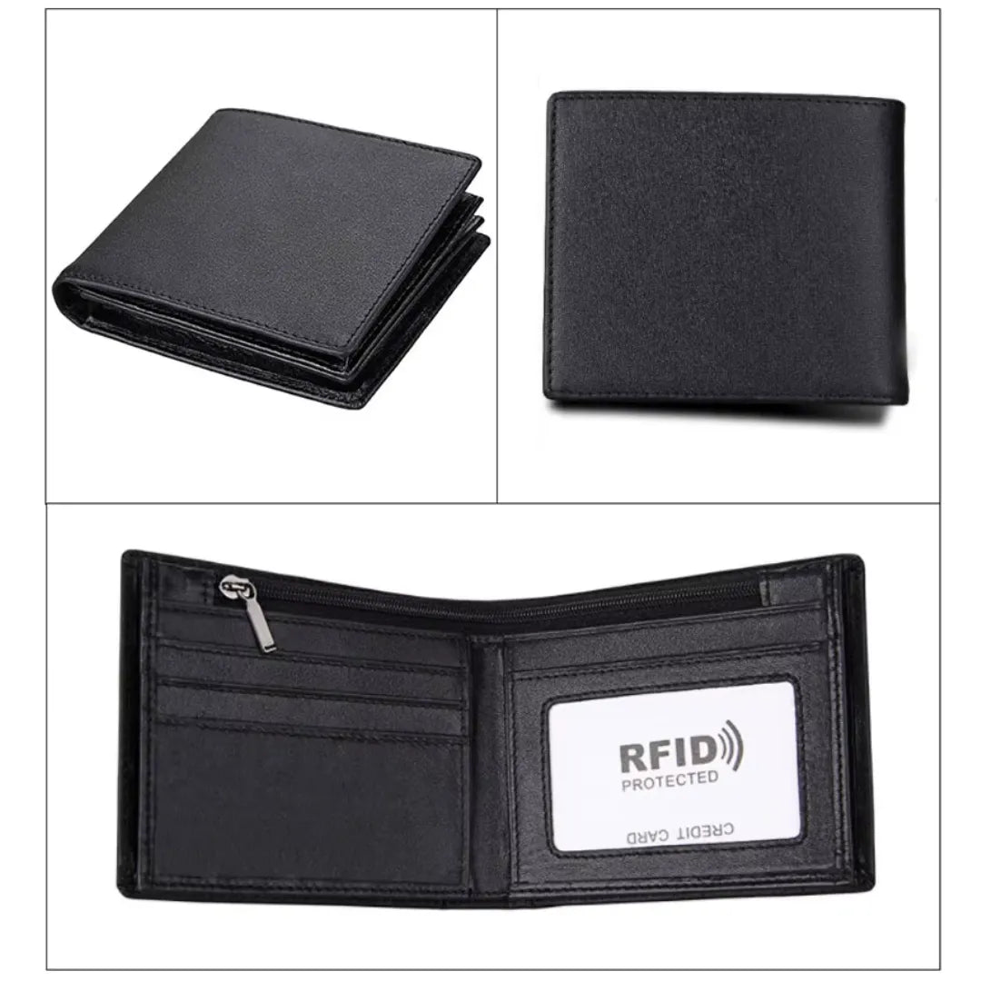 Carteira de Couro Legítimo Anti RFID | Allegante Leather II - Alleganza