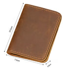 Carteira Executiva de Couro Legítimo | Allegante Vintage - Alleganza