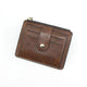 Carteira de Couro Casualle Slim Marrom