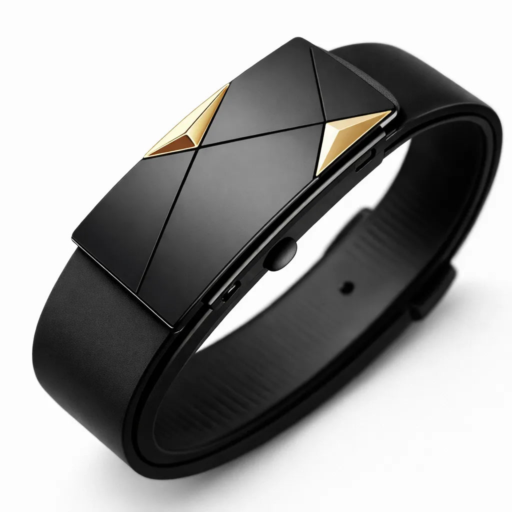 Cinto Masculino de Couro Fivela Automática | Sem Furos | Casualle Belt III