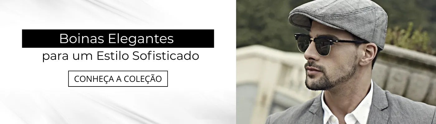 banner home boinas elegantes coleção