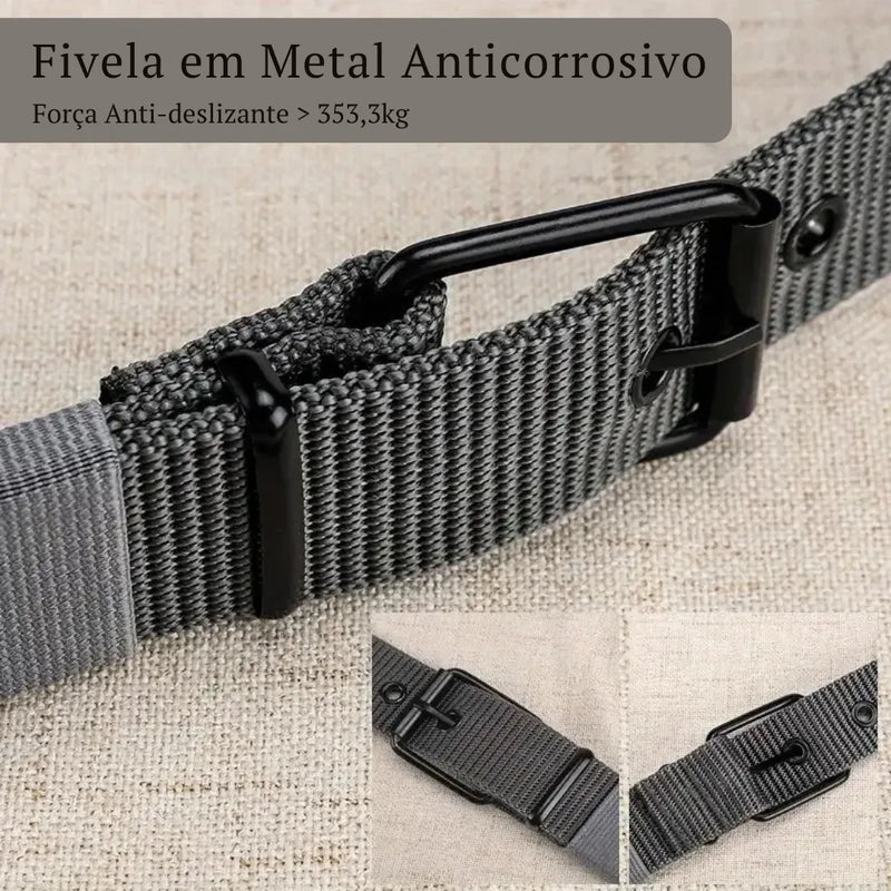 cinto allegante style com destaque para a fivela em metal anticorrosivo com alta força antideslizante
