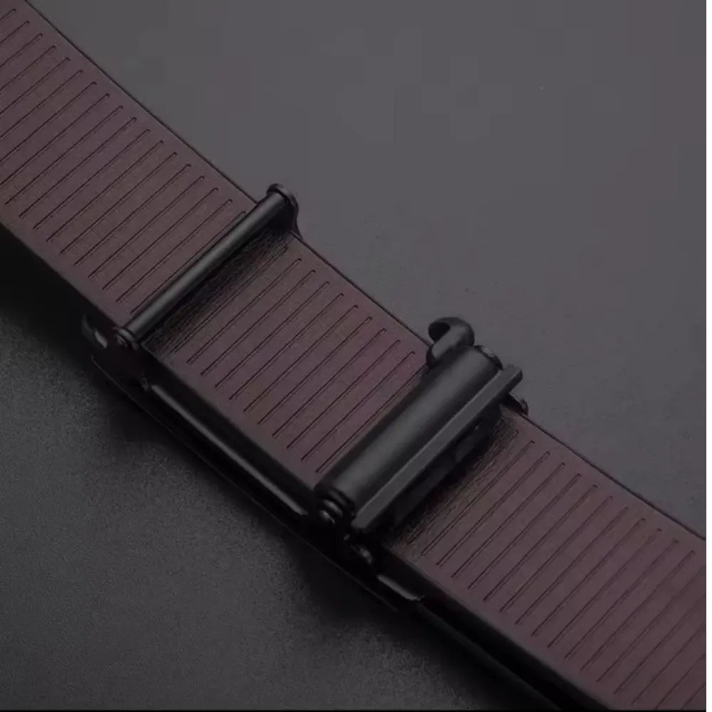 Cinto Masculino de Couro com Fivela Automática | Basic Belt