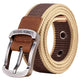 Cinto Masculino de Lona | Casualle Belt Cáqui