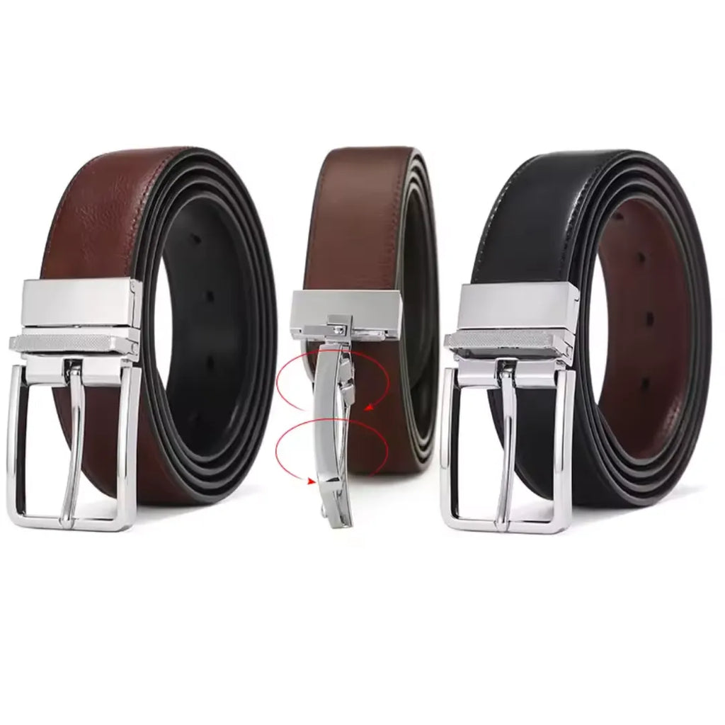 Cinto Masculino de Couro Dupla Face | Allegante - Alleganza