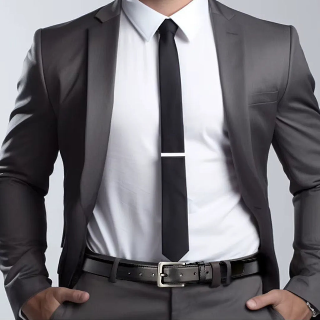 Cinto Masculino de Couro Casualle - Alleganza