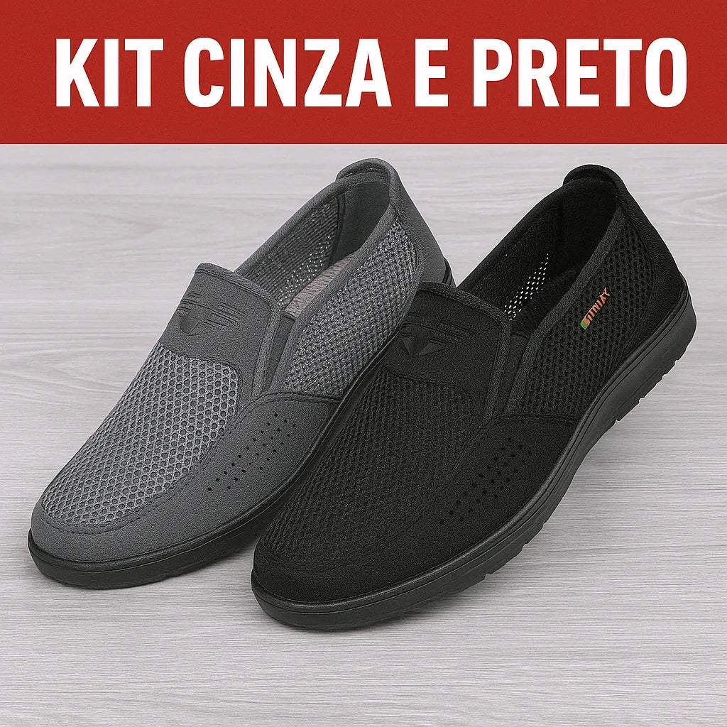 Sapato Mocassim Masculino Leve e Respirável | Allegante Comfort