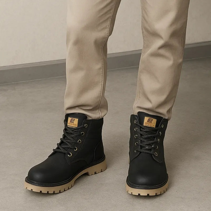 Coturno de Couro Ecológico | Allegante Ferraroni