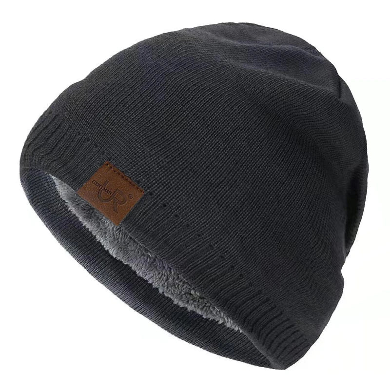 Gorro Allegante II cor cinza, vista lateral