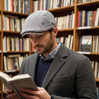 Boina Masculina Italiana de Algodão com Fivela Ajustável | Allegante