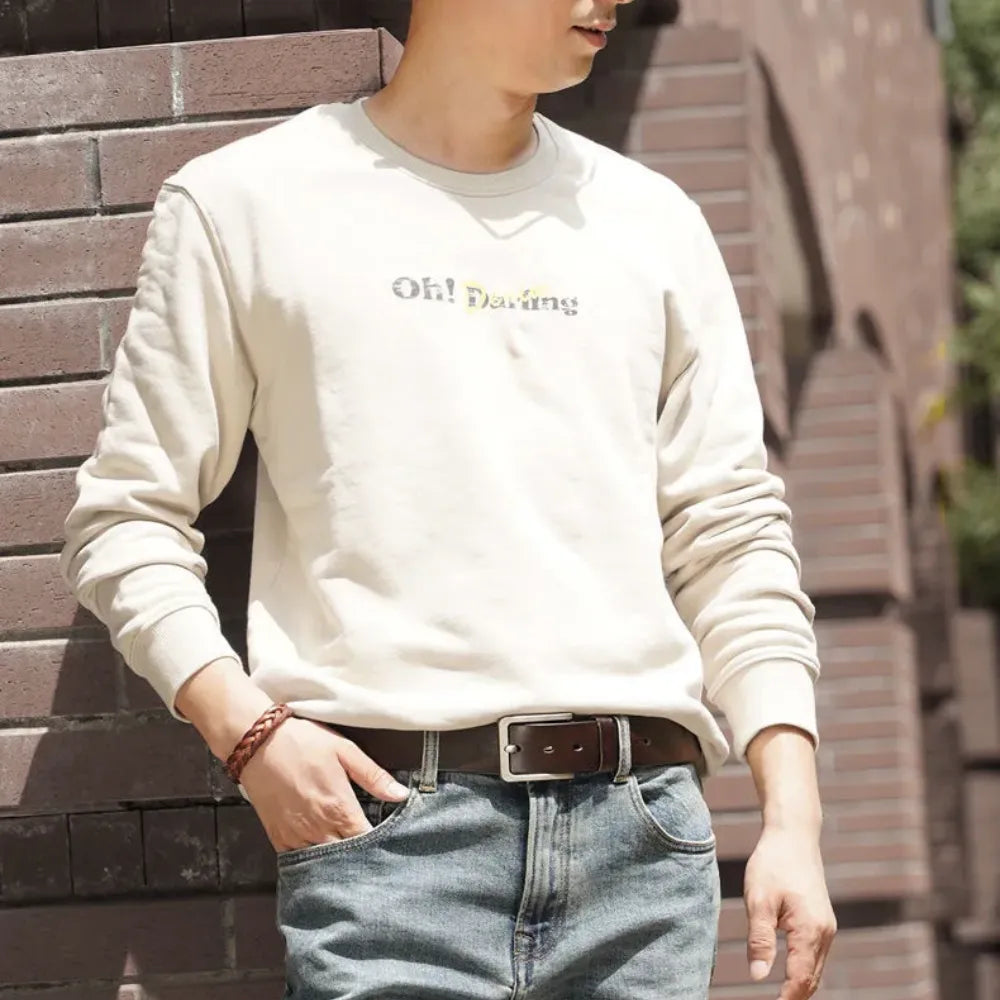 Cinto Masculino de Couro Legítimo Allegante Plus II (Até 170cm) - MARROM