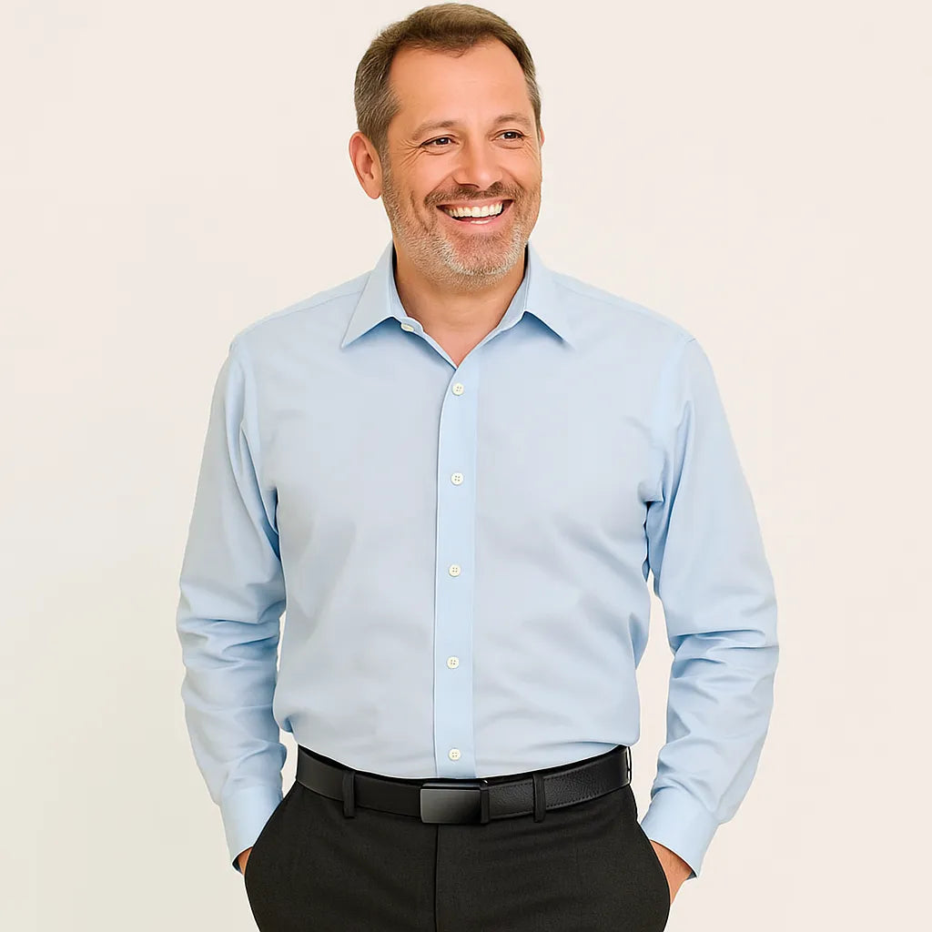 Cinto Masculino de Couro Allegante Business II