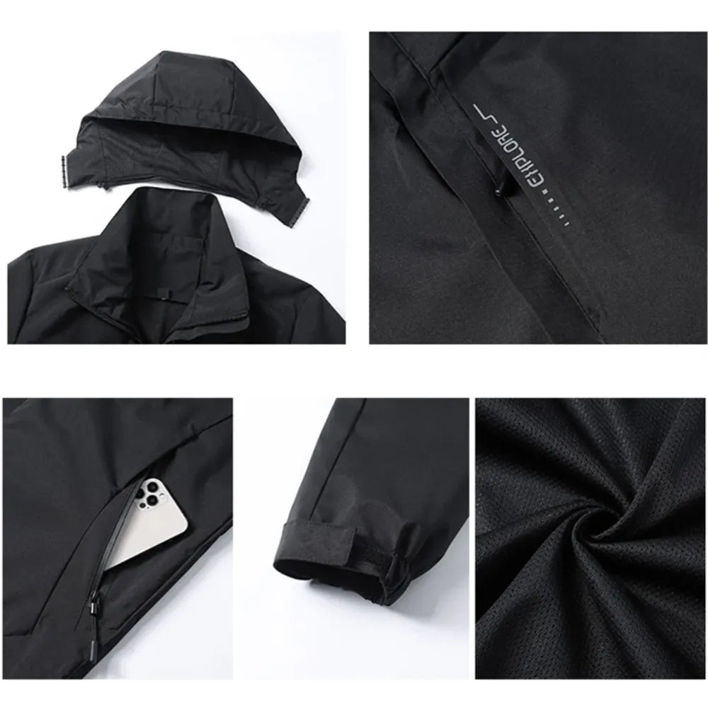 Jaqueta Masculina Impermeável e Corta-Vento – Design Casual Estações | Allegante Wind